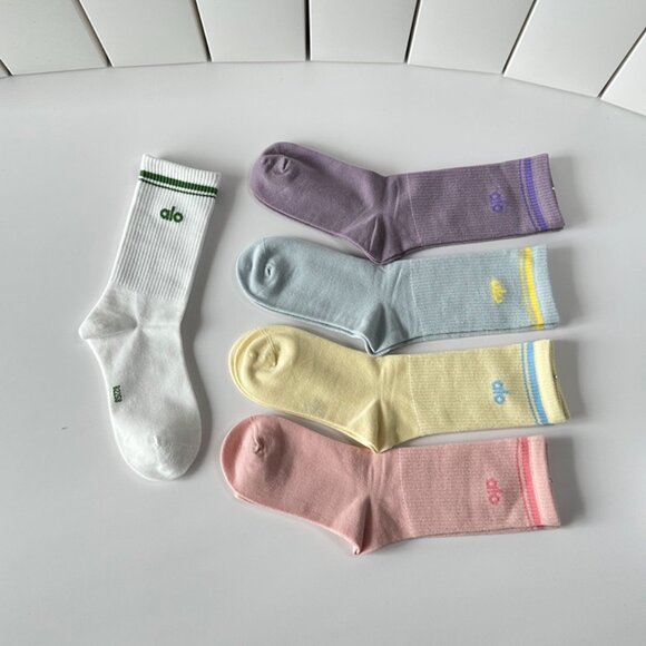 Alo Mid-Calf Socks - Picture 5 of 9
